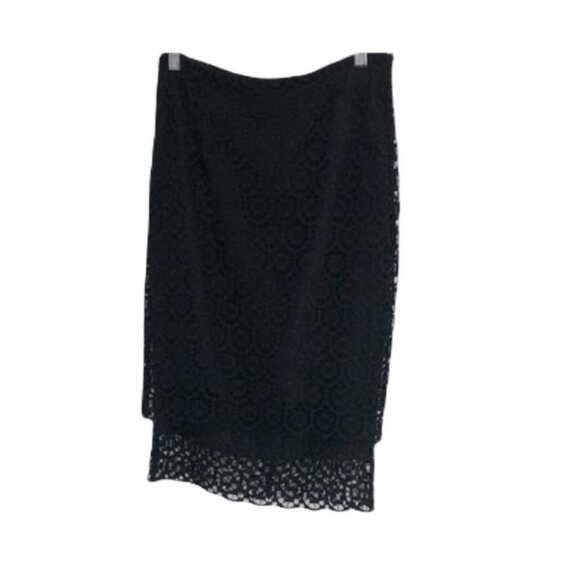 Jenni Kayne lace black crochet pencil  skirt in XS - Picture 13 of 13